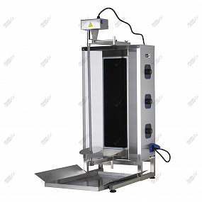 Гриль для шаурмы стеклокерамический DME-3A