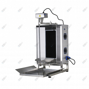 Гриль для шаурмы стеклокерамический DME-2A